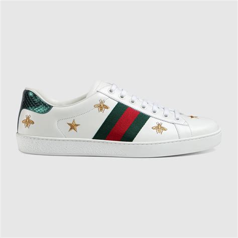 gucci ace embroidered low-top sneaker ebay mens|Gucci ace sneakers price increase.